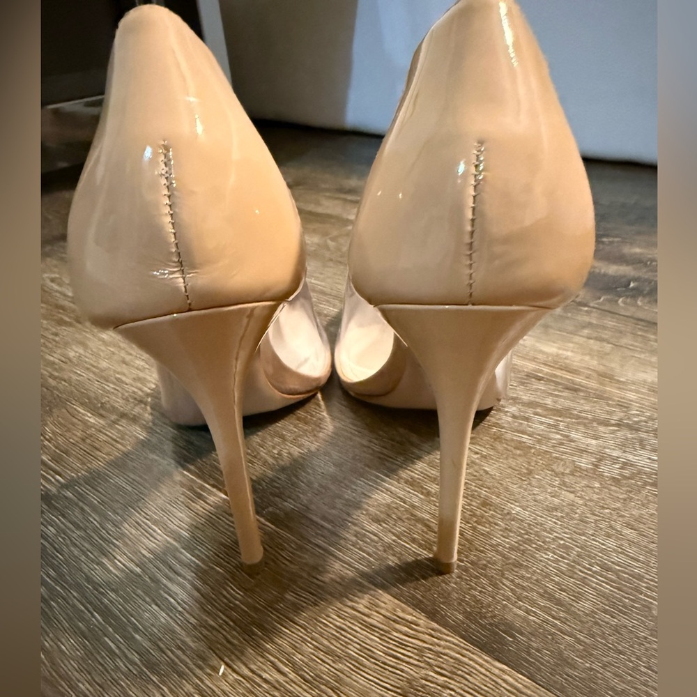 SCHUTZ Women's Nude and Clear Heels - Picture 3 of 5